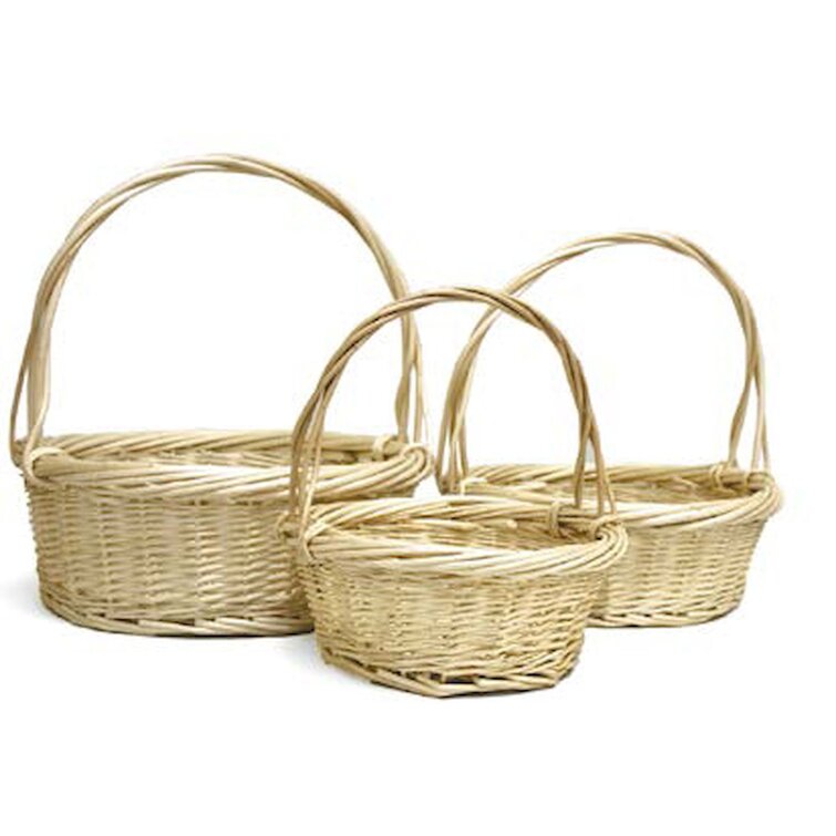 August Grove Wicker General Basket Wayfair